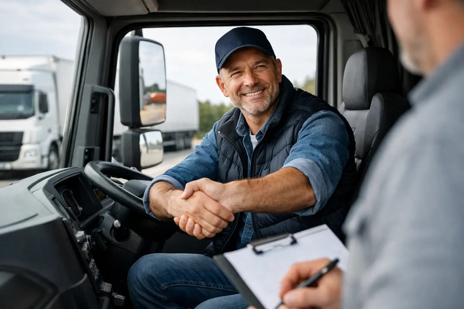 LKW-Fahrer-Umschulung mit Jobcenter