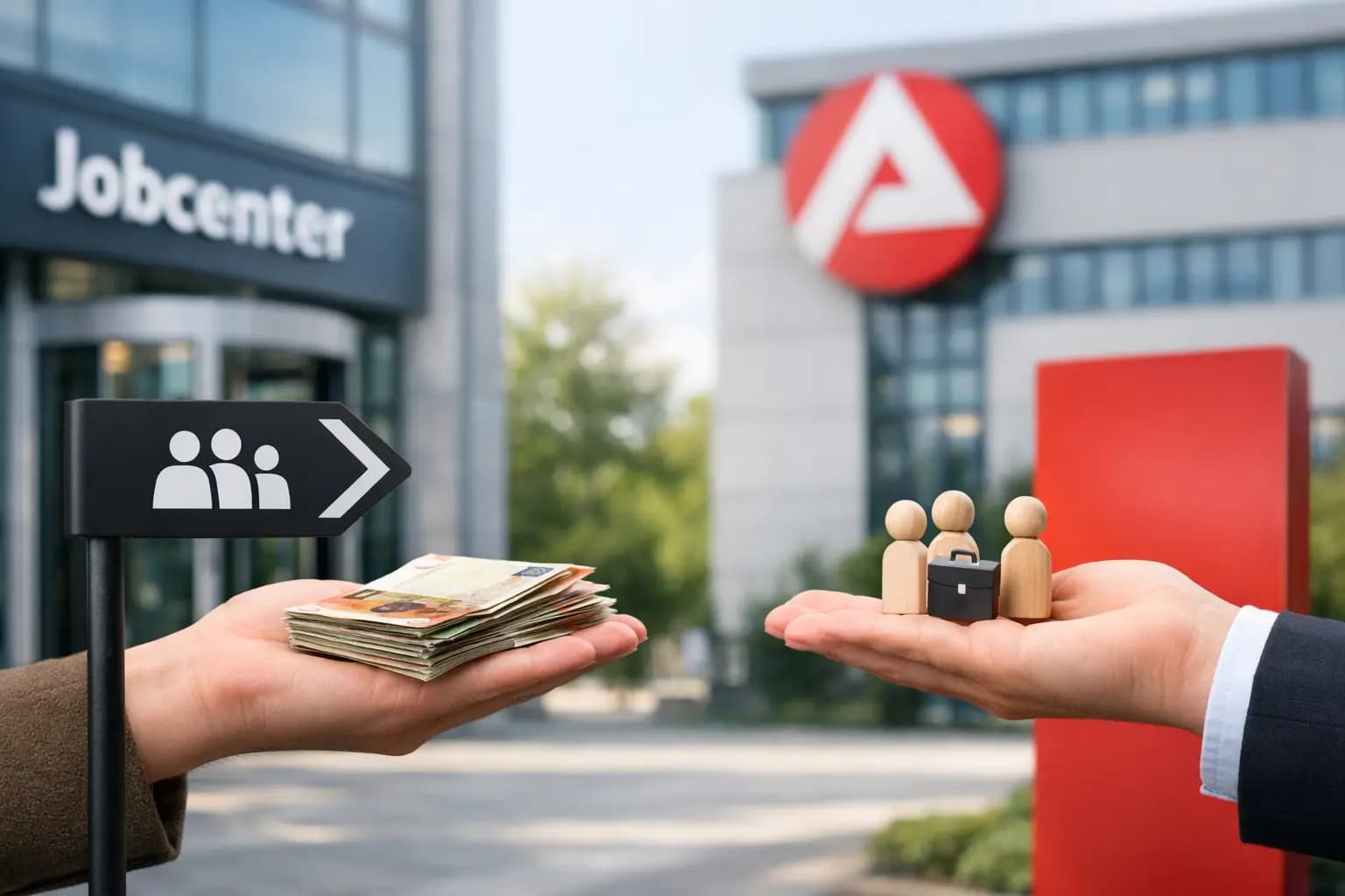 Jobcenter oder Arbeitsagentur Förderung?